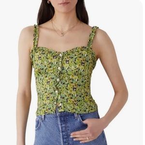 Favorite Daughter On a Break Floral Tank